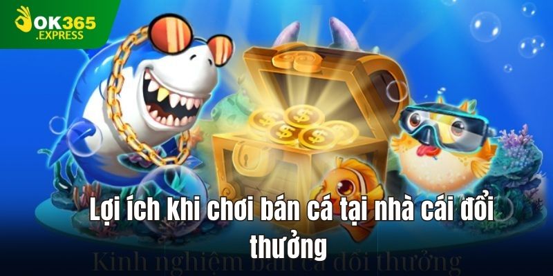 Lợi ích khi chơi bán cá tại nhà cái đổi thưởng 